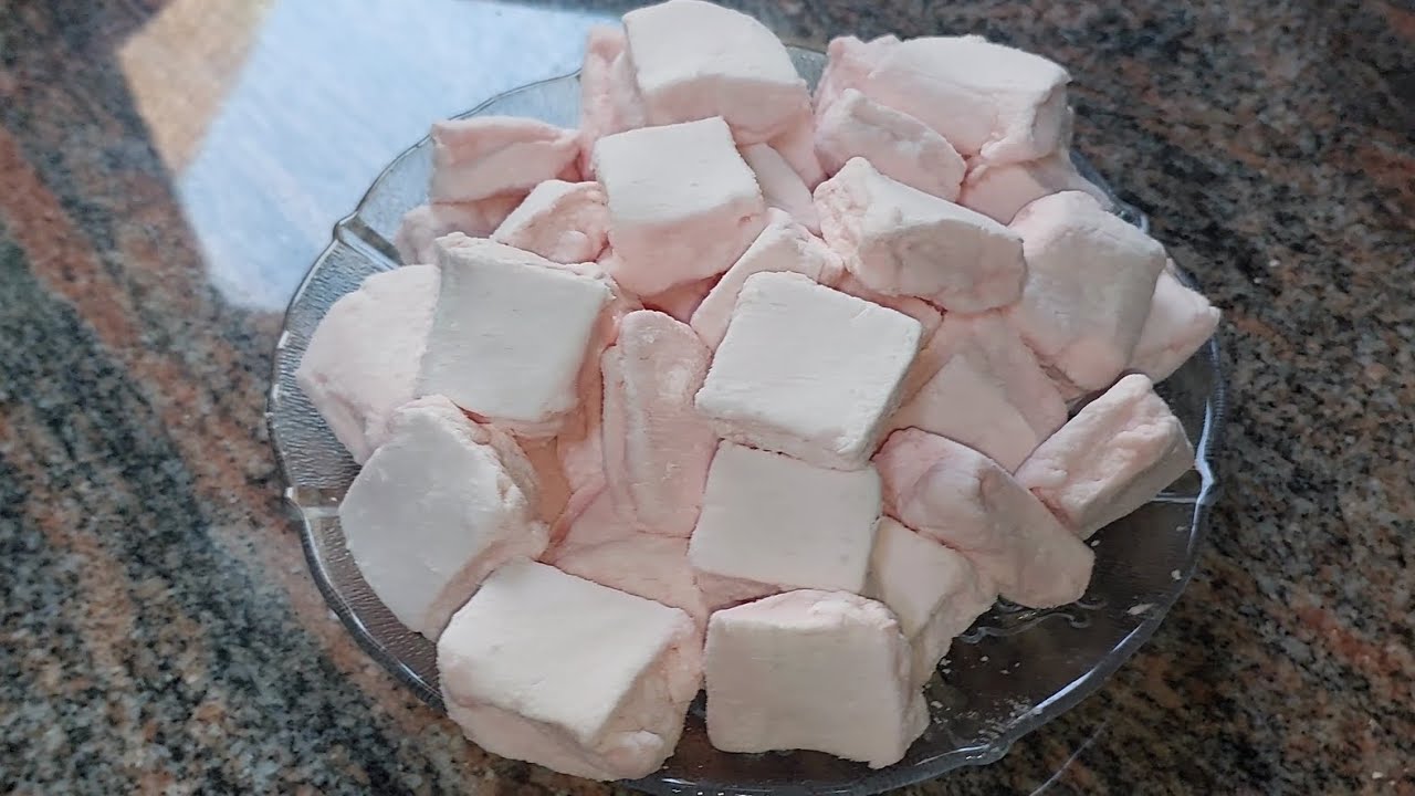 طريقه عمل المارشميلو 👌