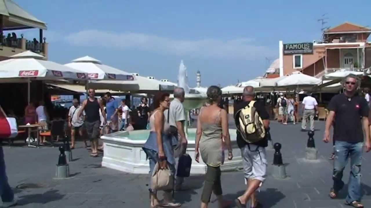 Grèce #Crète  port et village venitien de la Canée ( #Chania )