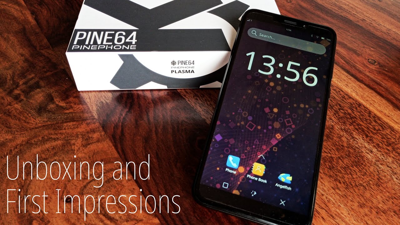 PinePhone Plasma Convergence Edition Unboxing and First Impressions