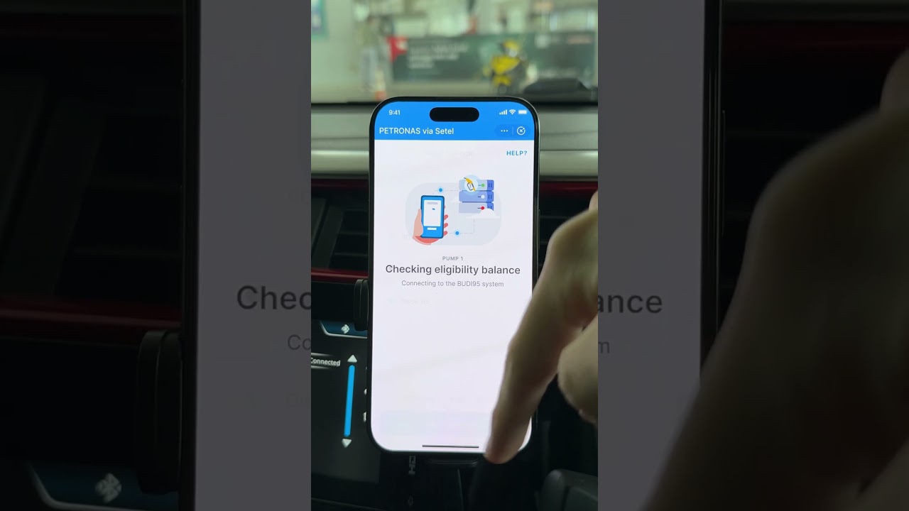 Purchase BUDI95 fuel easily
