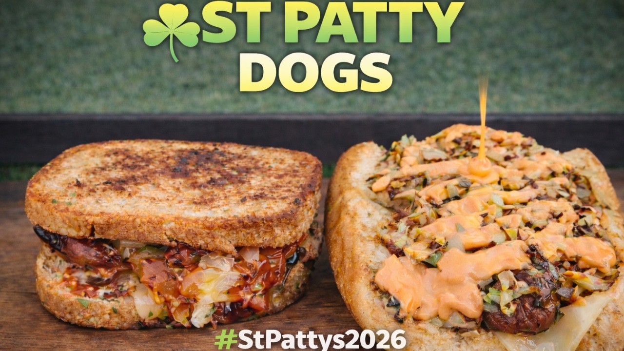 Хот-доги на гриле в честь Дня Святого Патрика 🌭 | #StPaddys2026 Совместная работа с Ричем из Just...