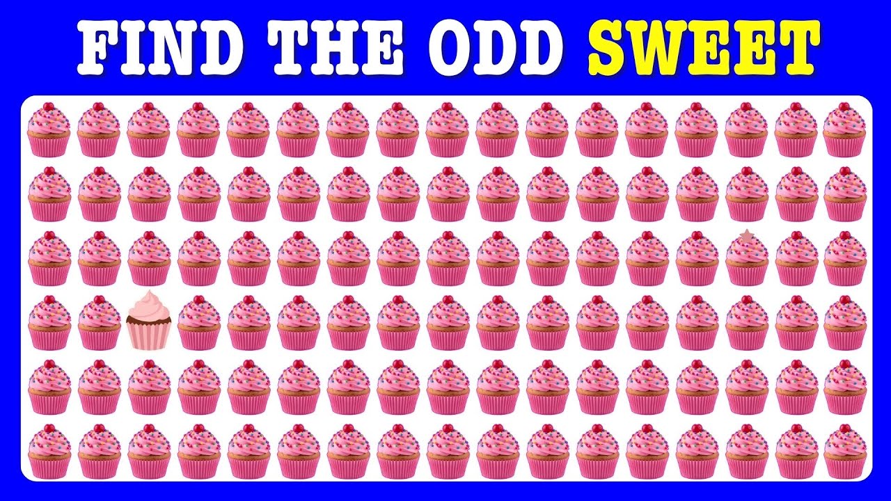 Odd One Out Sweet Challenge🍩🍰 | Spot The Odd Sweet Quiz! 🍬🍫 | Quiz Box