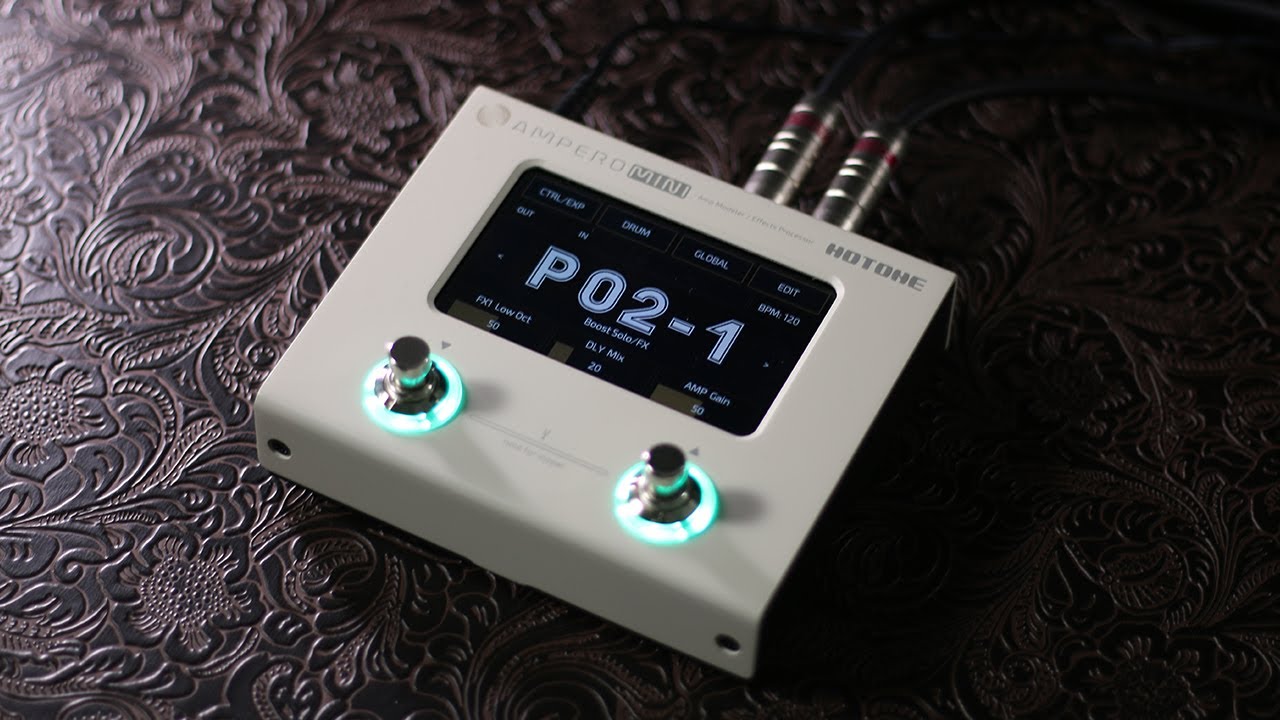 Test Hotone Ampero Mini multi-effets - IMBATTABLE