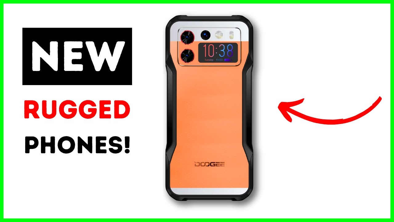 (NEW RUGGED SMARTPHONES!) Giant Battery, 64MP Night Vision, New Doogee
