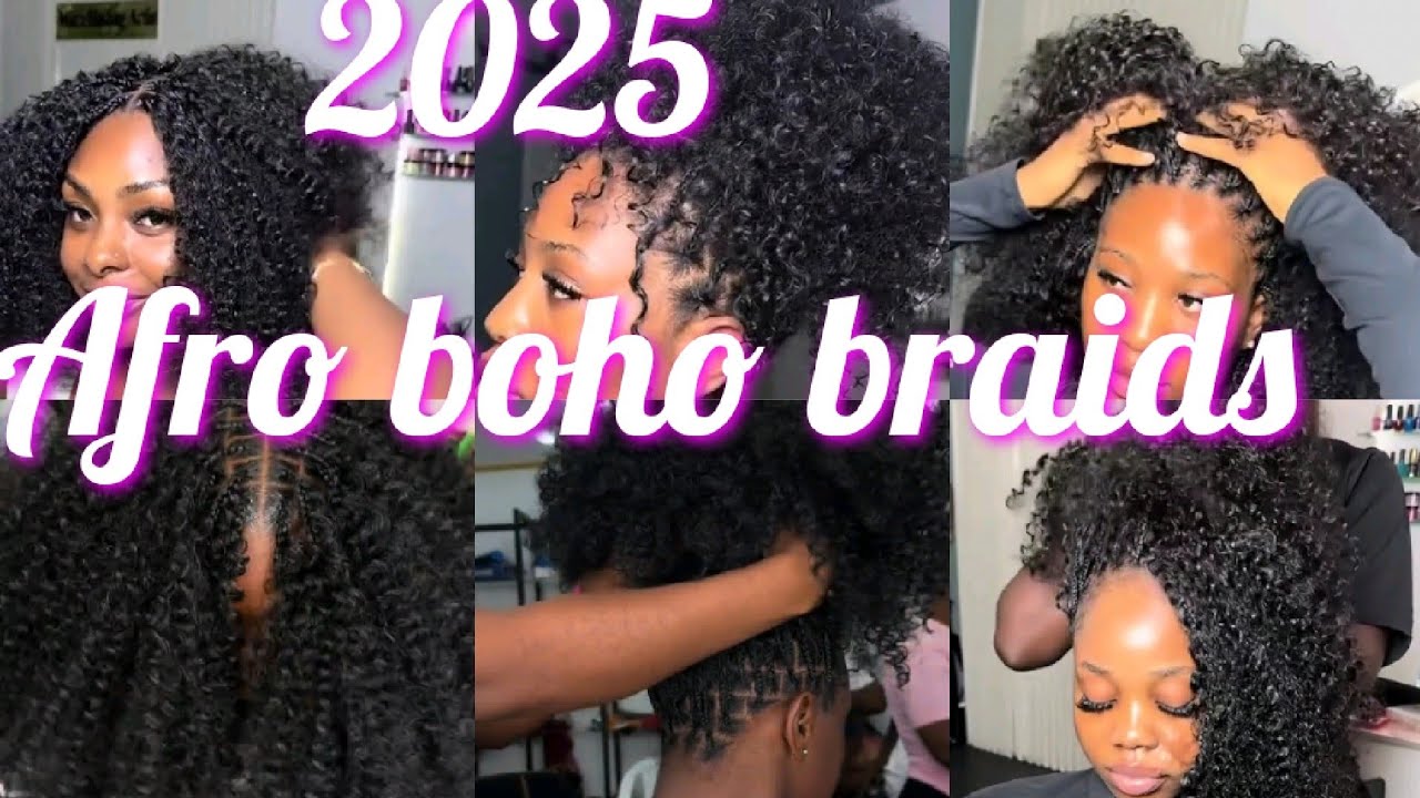 Trending #AFRO BOHO BRAIDS 2025/#LATEST #SUMMER BRAIDS/#BOHO#AFRO#BRAIDS#2025