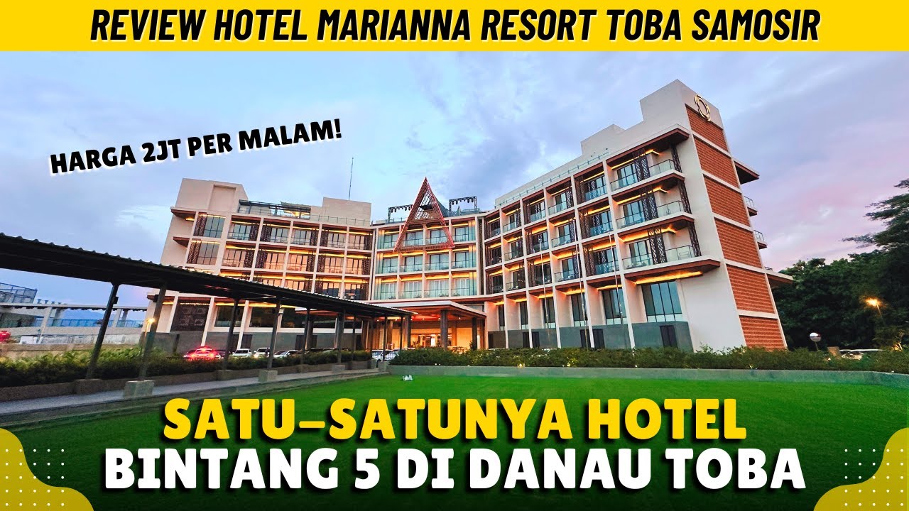 MARIANNA RESORT SAMOSIR | Hotel Terbaik Bintang 5 di Tuktuk Danau Toba. (Review Kamar dan breakfast)