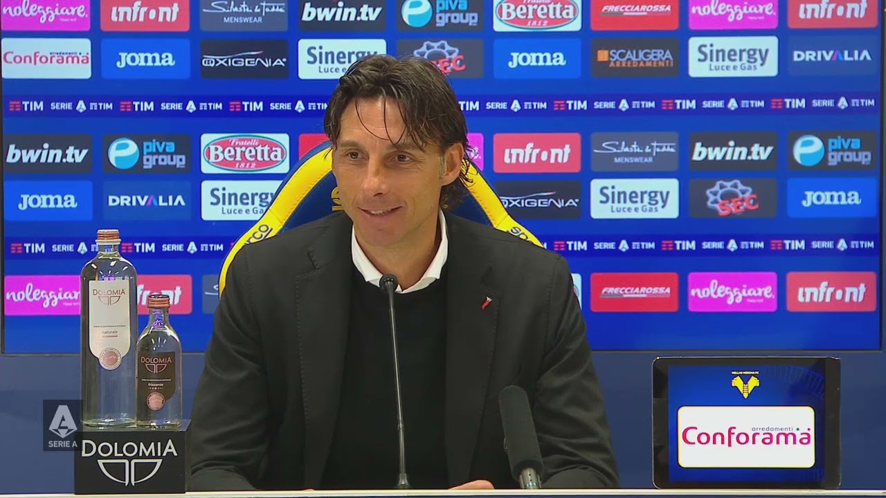 CONFERENZA STAMPA MISTER CIOFFI | POST VERONA UDINESE | 20.04.2024 | SERIE A TIM 2023-24