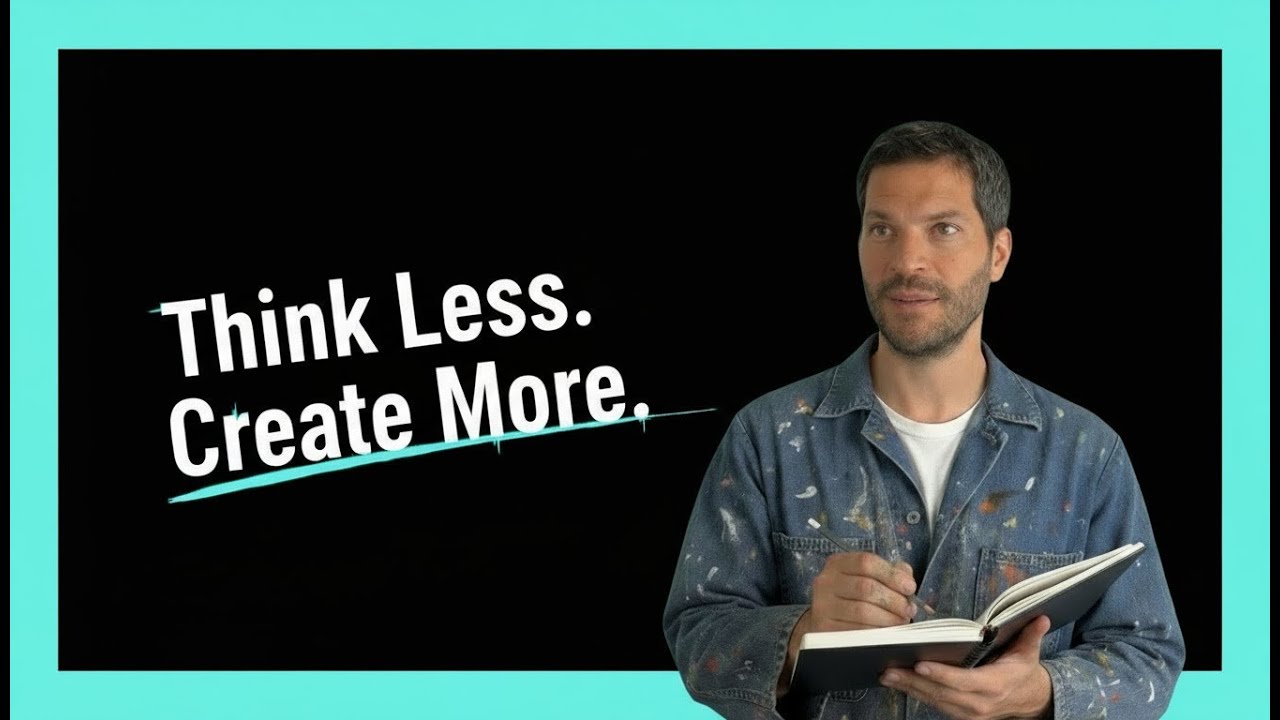 How to Stop Overthinking and Start Creating Consistently
