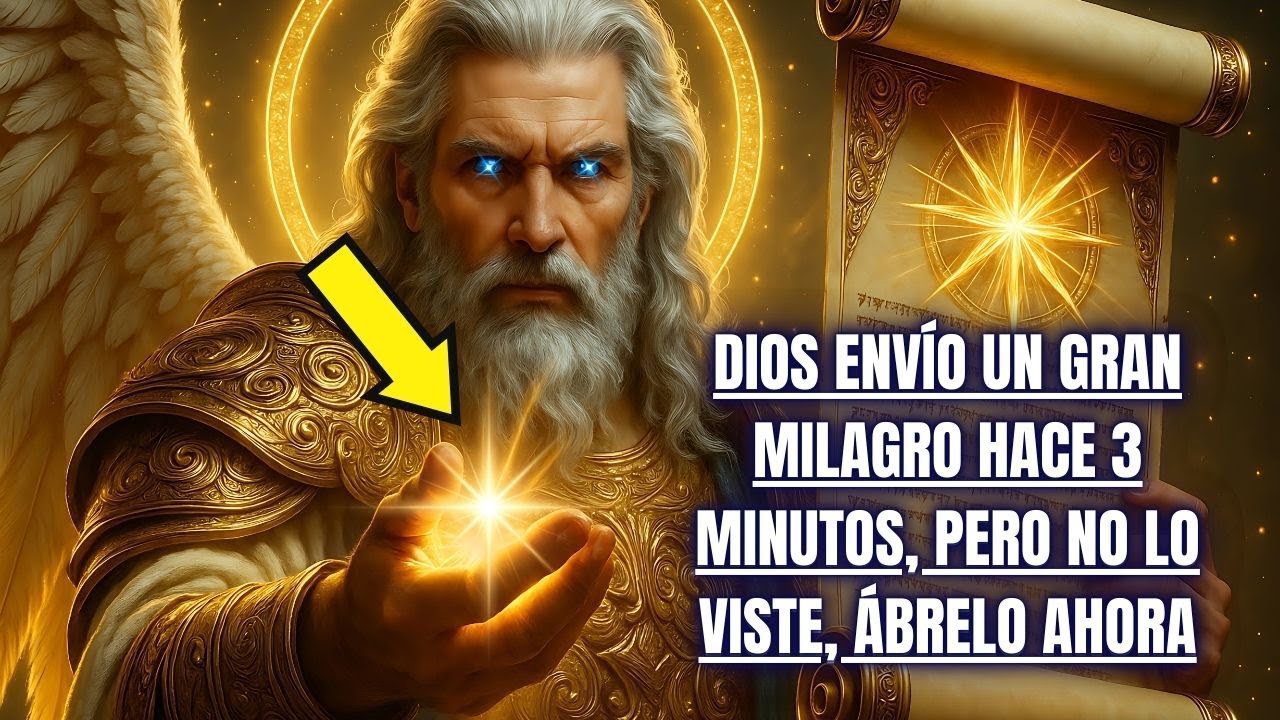🕊️ DIOS INTENTÓ ENTREGARTE UN MILAGRO HACE 3 MINUTOS ¡RECÍBELO YA!