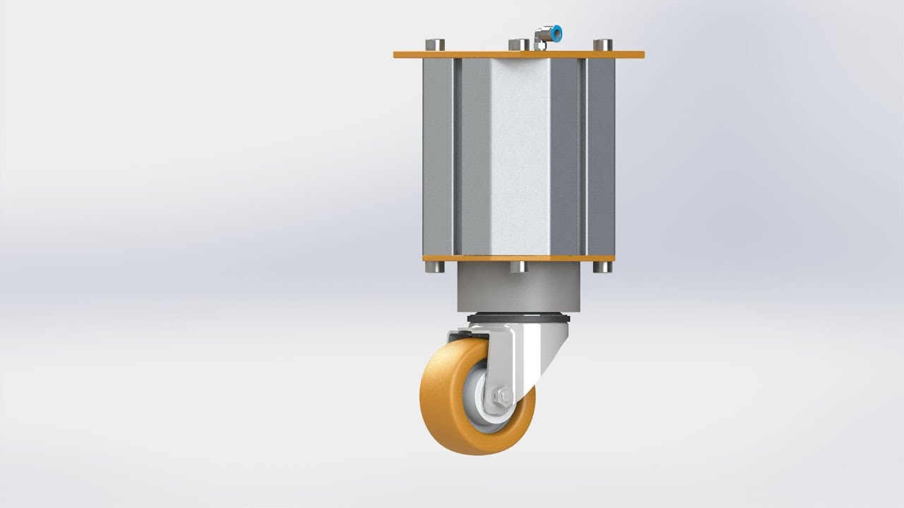 pneumatisches Bockrollen Hebesystem