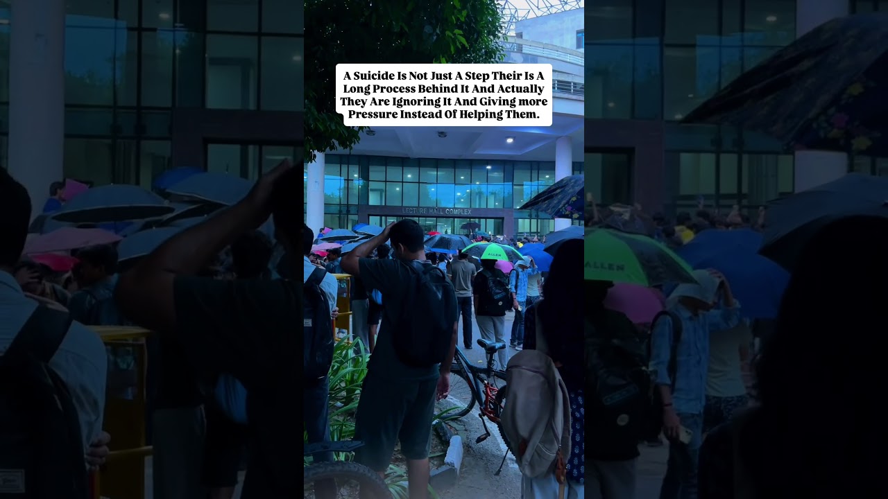 IIT Delhi Msc Student Suicide ! #iit #jee #shorts #shortvideo #protest #cjp #iitdelhi