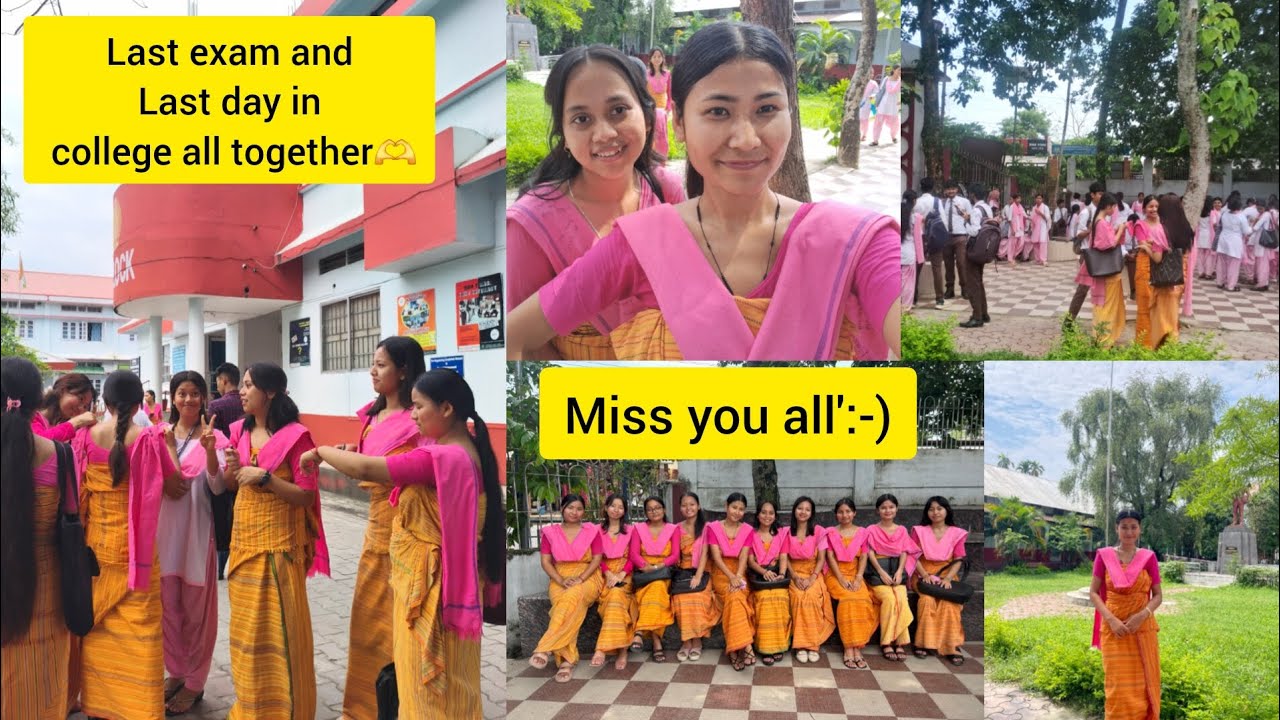 LAST DAY AT COLLEGE ALL TOGETHER🫶||KOKRAJHAR GOVT COLLEGE ||FLORENCE BASUMATARY ||VLOG 79
