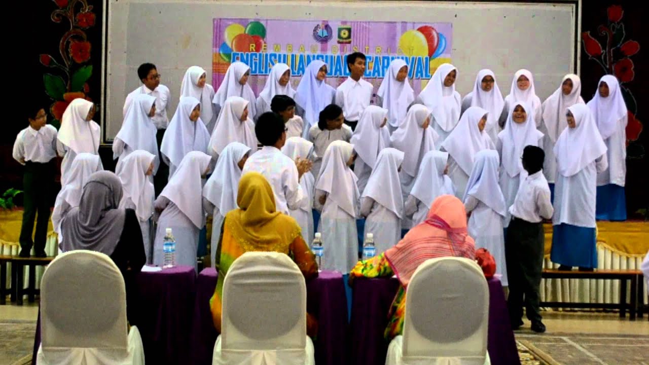 SEMESRA-THE WINNER & BEST CONDUCTOR OF CHORAL SPEAKING DISTRICT LEVEL-REMBAU 2013