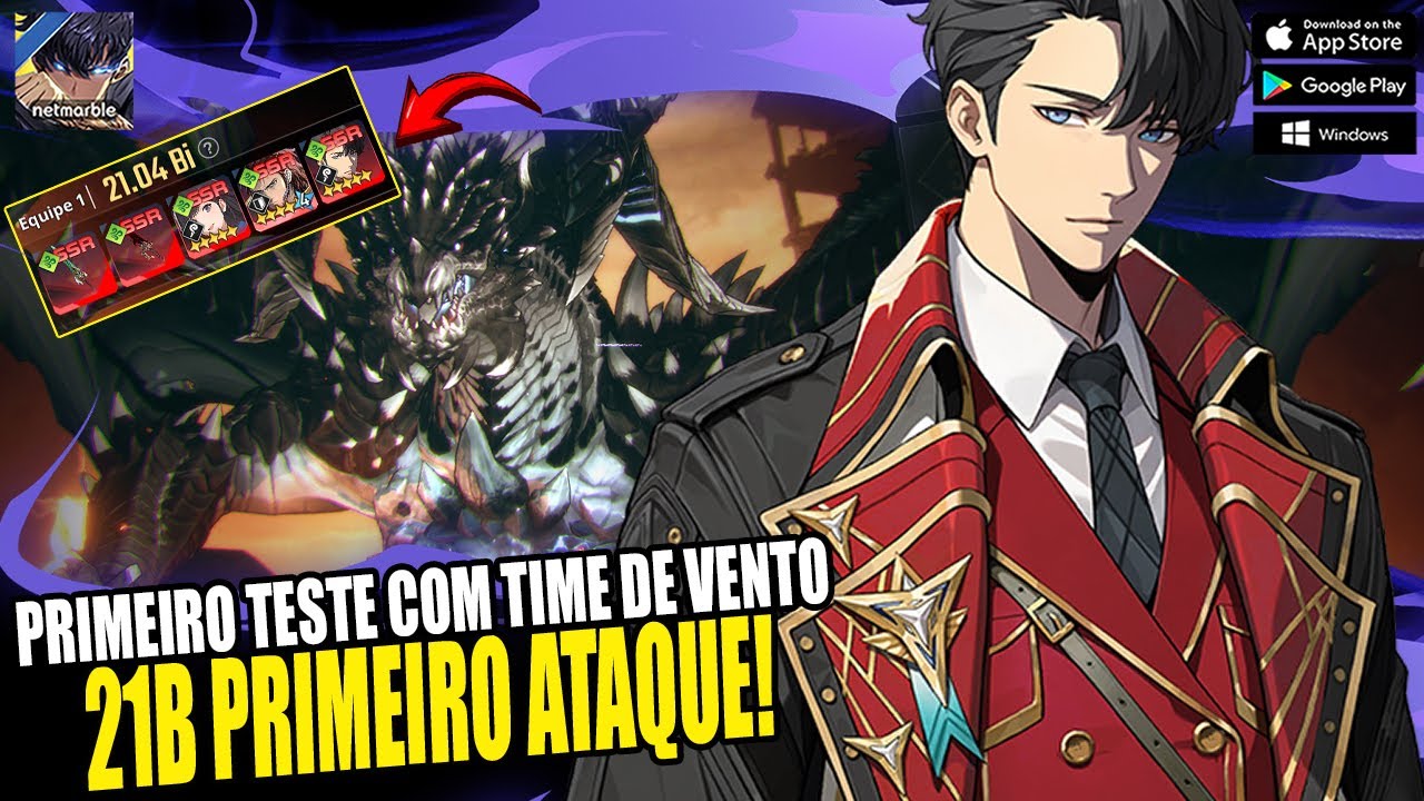 21B COMP POD HARD TIME DE VENTO - PRIMEIRO TESTE DE BUILD - SOLO LEVELING ARISE