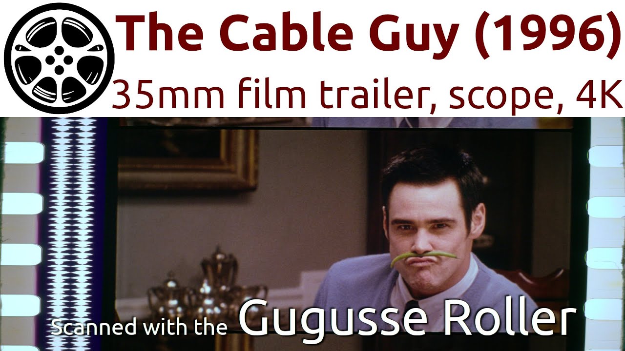 The Cable Guy (1996) 35mm film trailer, scope 4K
