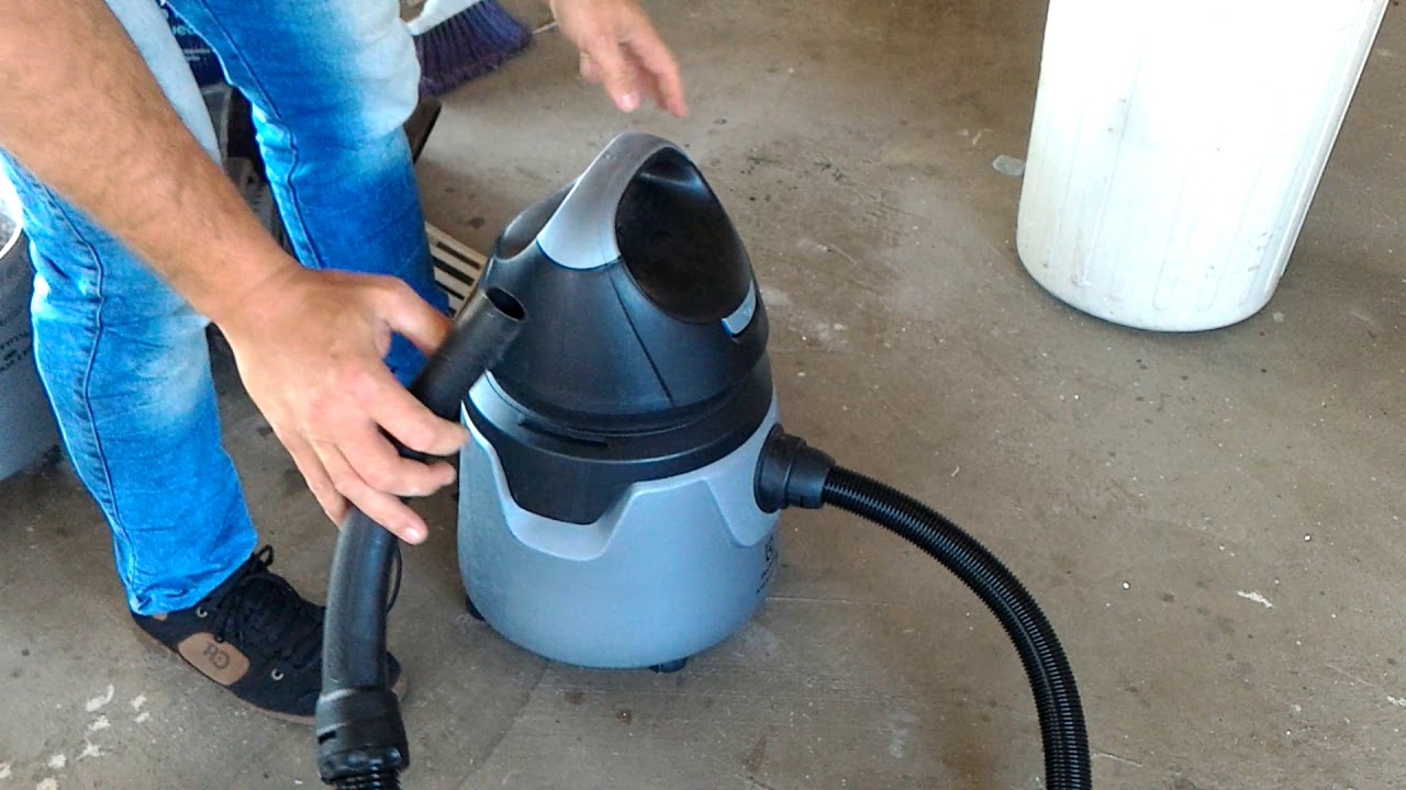 Aspirador Electrolux, esquema para não ficar trocando o saco de pó.
