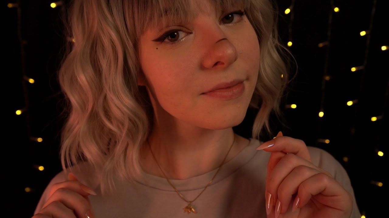 ASMR | Whispering in the Rain - Chaotic Ramble, fluffy blue yeti mic, close up