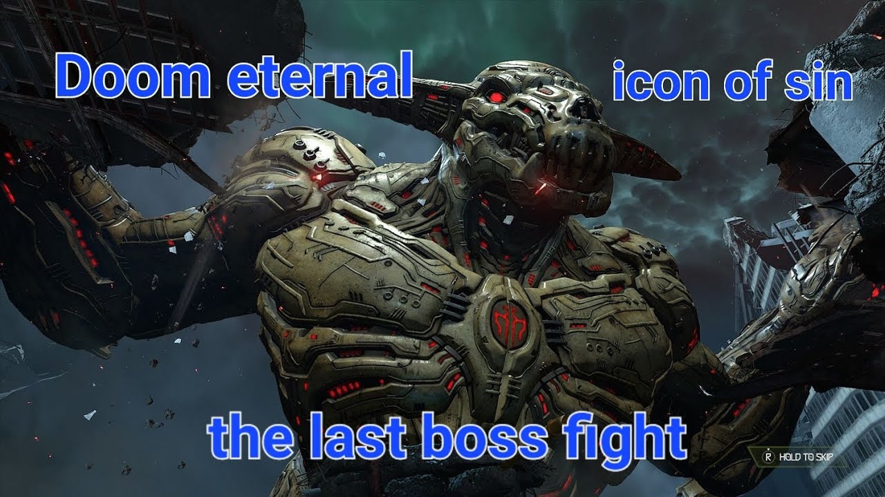 Doom eternal icon of sin the last boss fight 