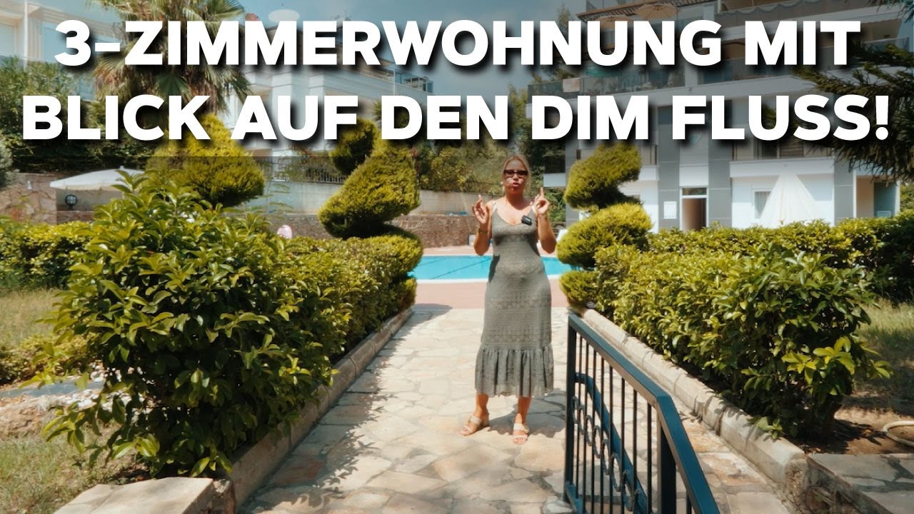 🌿 3-Zimmerwohnung mit Blick auf den Dim Fluss!📍 Lage: Alanya / Dim Fluss📐 Fläche: 120 m²