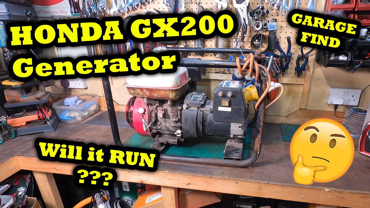 Honda GX200 Petrol Generator - No / Low Power Output - Capacitor Replacement