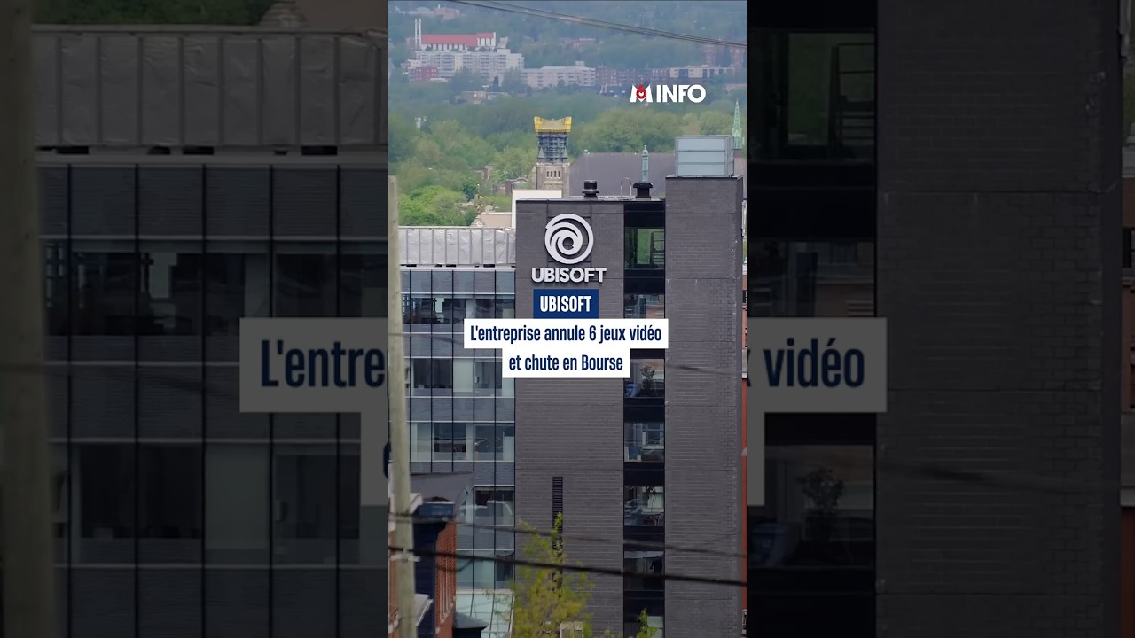 Ubisoft annule 6 jeux vid&eacute;o et chute en Bourse