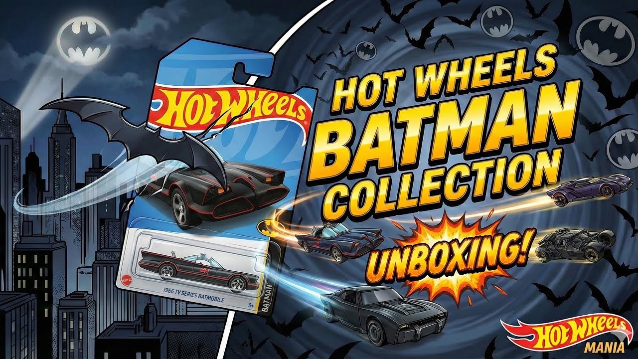 GOTHAM’S FINEST! 🦇 Hot Wheels Batman Collection Unboxing (Full Set!)