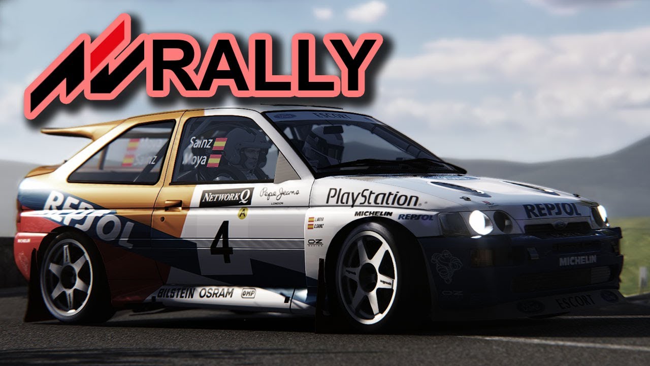 Assetto Corsa Rally - Monte Erice hillclimb - Ford Escort RS Cosworth Repsol 1996