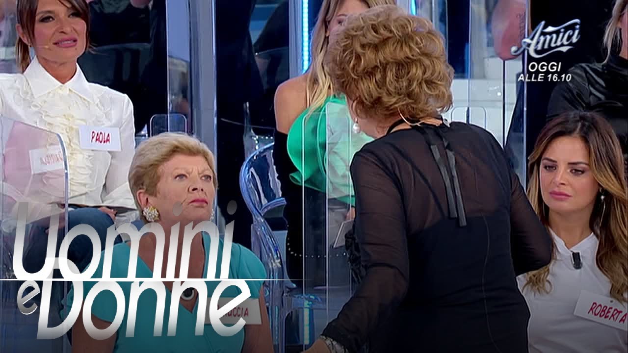 Uomini e Donne, Trono Over - Pinuccia e Rosalia ai ferri corti