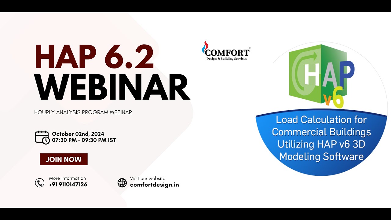 HAP 6.2 | Comfort Design
