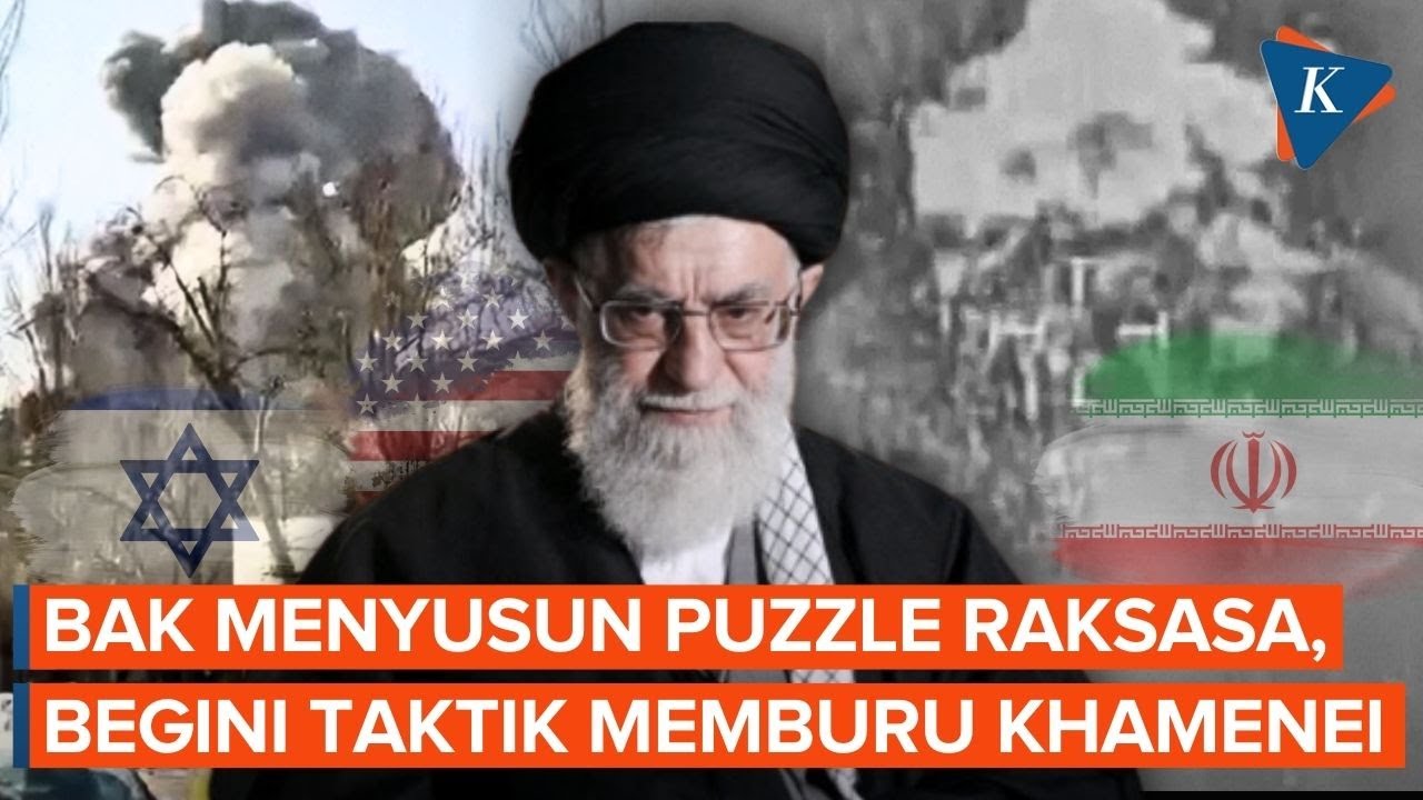 Taktik CIA-Mossad Memburu Khamenei, Bak Menyusun Puzzle Raksasa