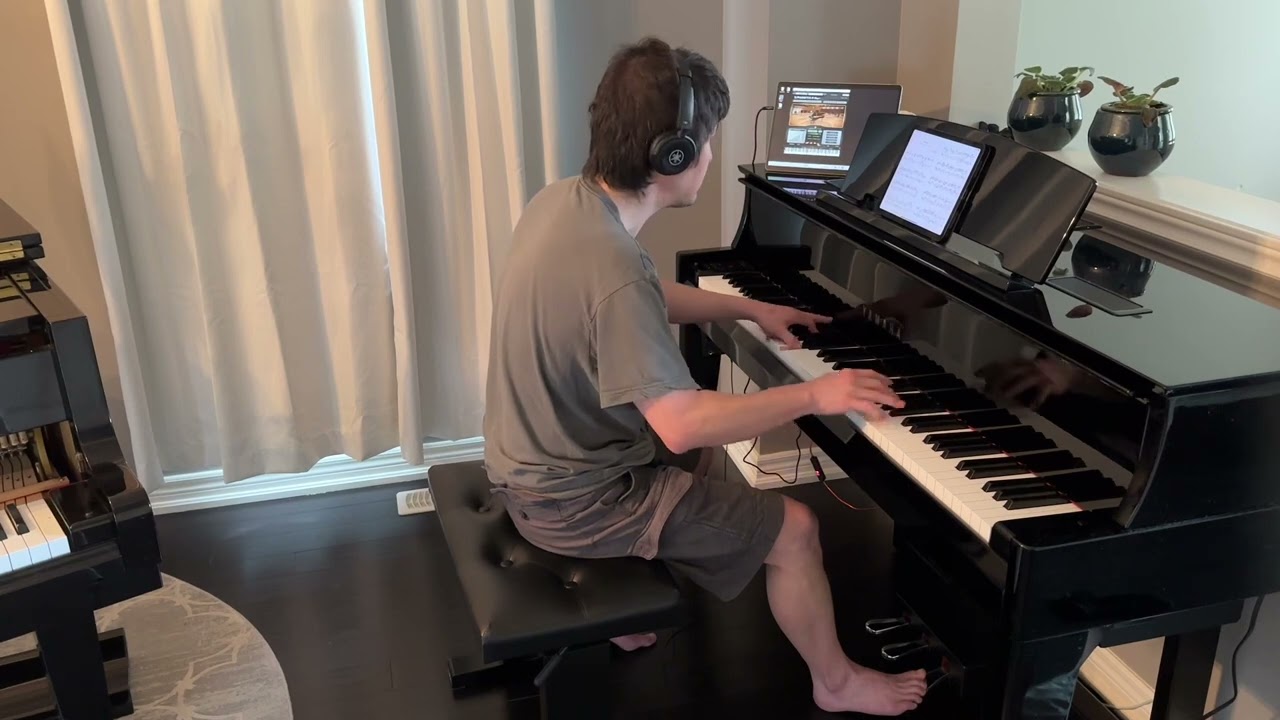 Homura piano arr. Animenz ~ Demon Slayer the Movie - Mugen Train, Garritan CFX / Yamaha N1X