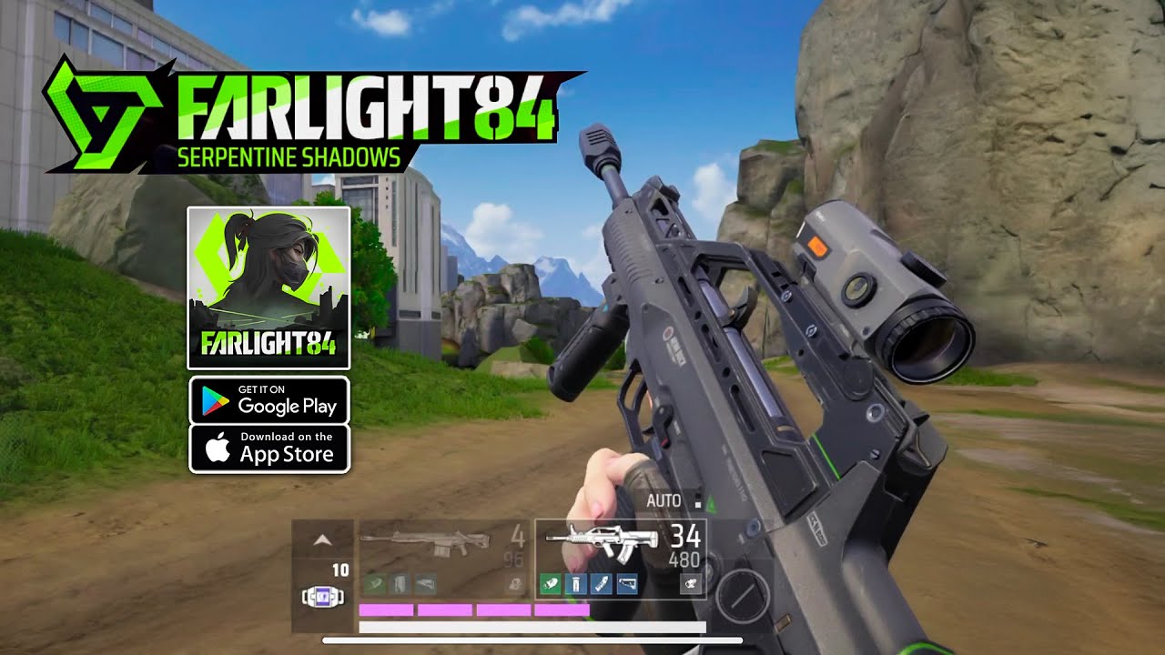 Farlight 84 (CN) - Battle Royale Official Launch Gameplay (Android/iOS)