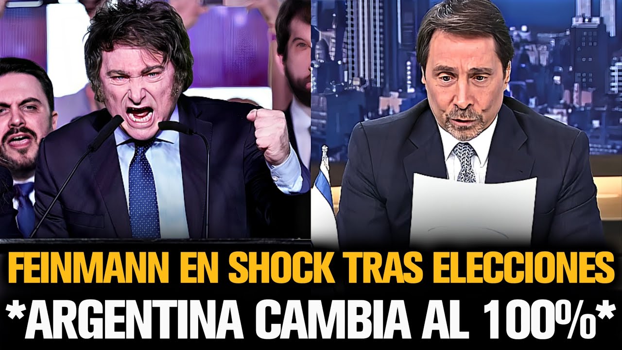 FEINMANN EN SHOCK TRAS ANALIZAR LAS ELECCIONES CON MILEI