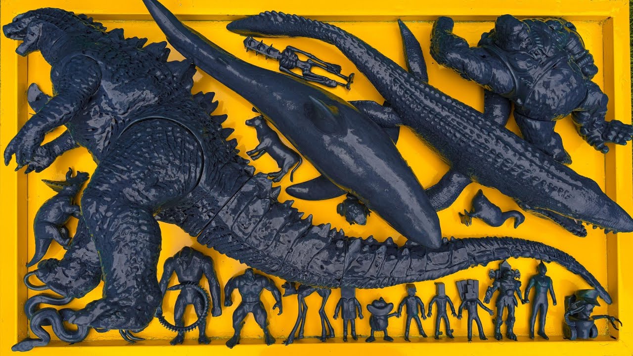 Dinosaurus Jurassic World Dominion: T-rex/ Brachiosaurus/ Skibidi/ Spider-Man/ KingKong/ KingGidorah