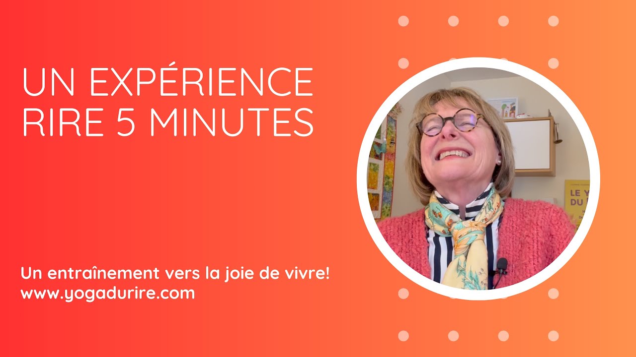 Faites l'expérience de 5 minutes de rire avec Linda