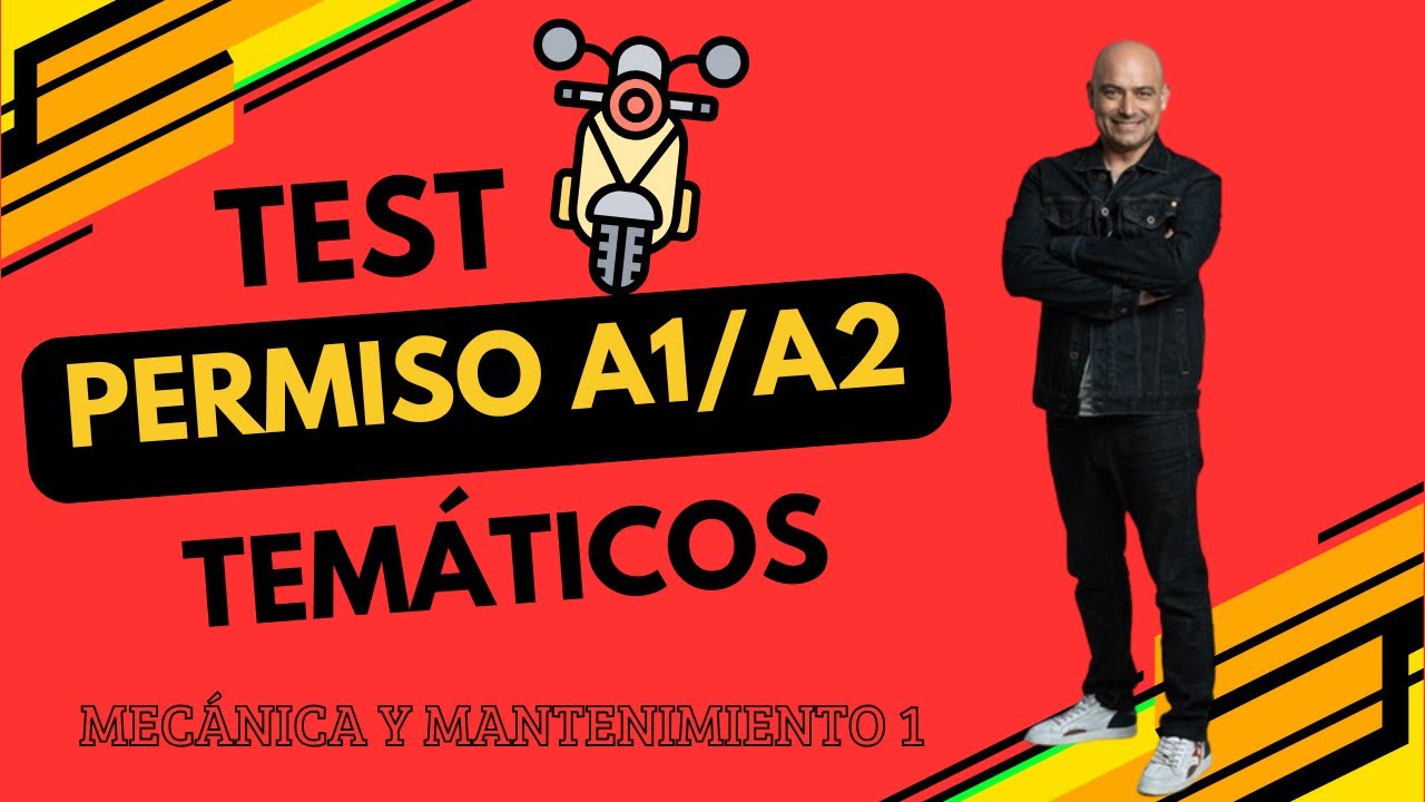⚠️🍀 MECÁNICA Y MANTENIMIENTO 1. TEST TEMÁTICOS para APROBAR tu examen TEÓRICO DE MOTO ! #testdgt