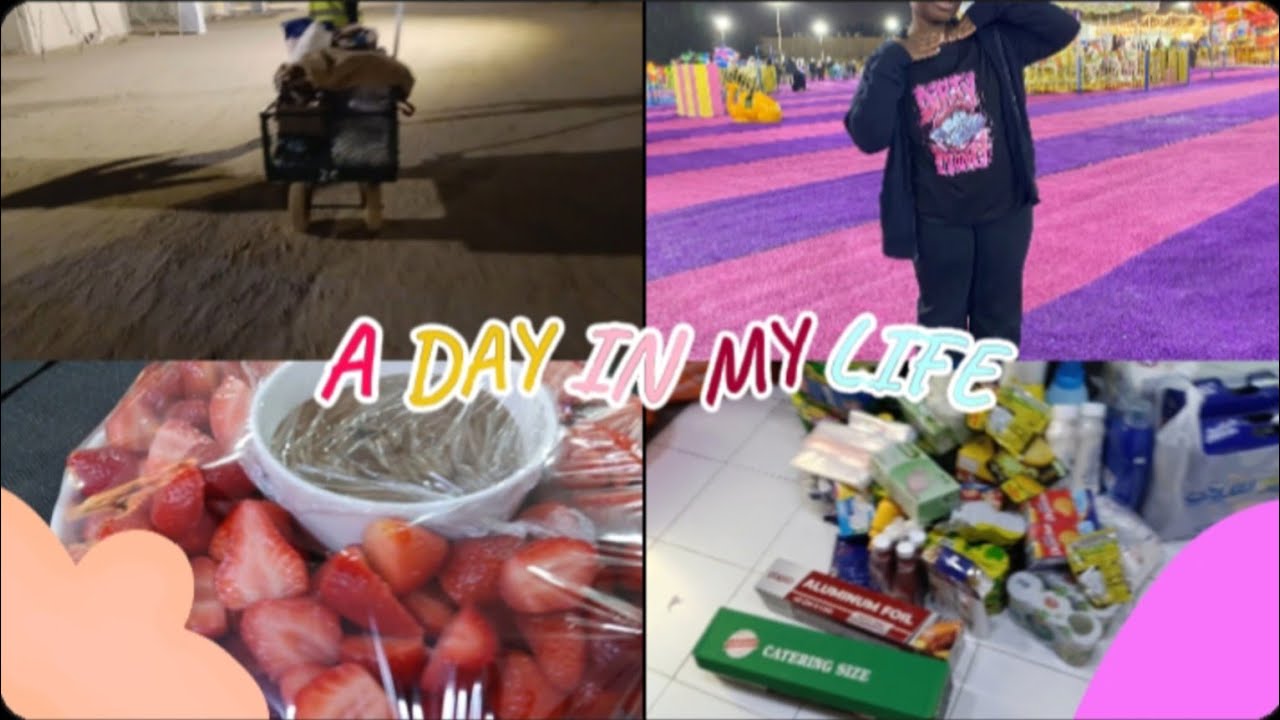 aday in my life living in Kuwait|grocery haul going out+more 