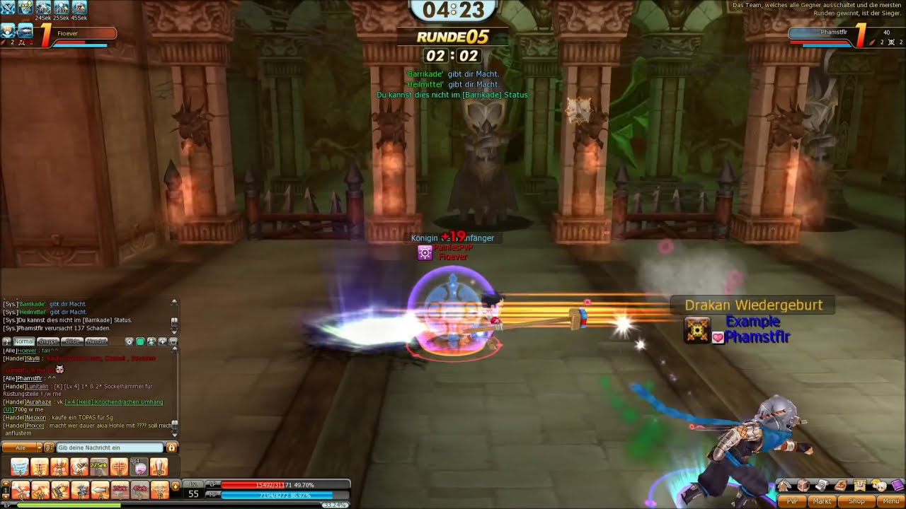 Dragon Saga (Dragonica) PvP. Paladin vs Ninja