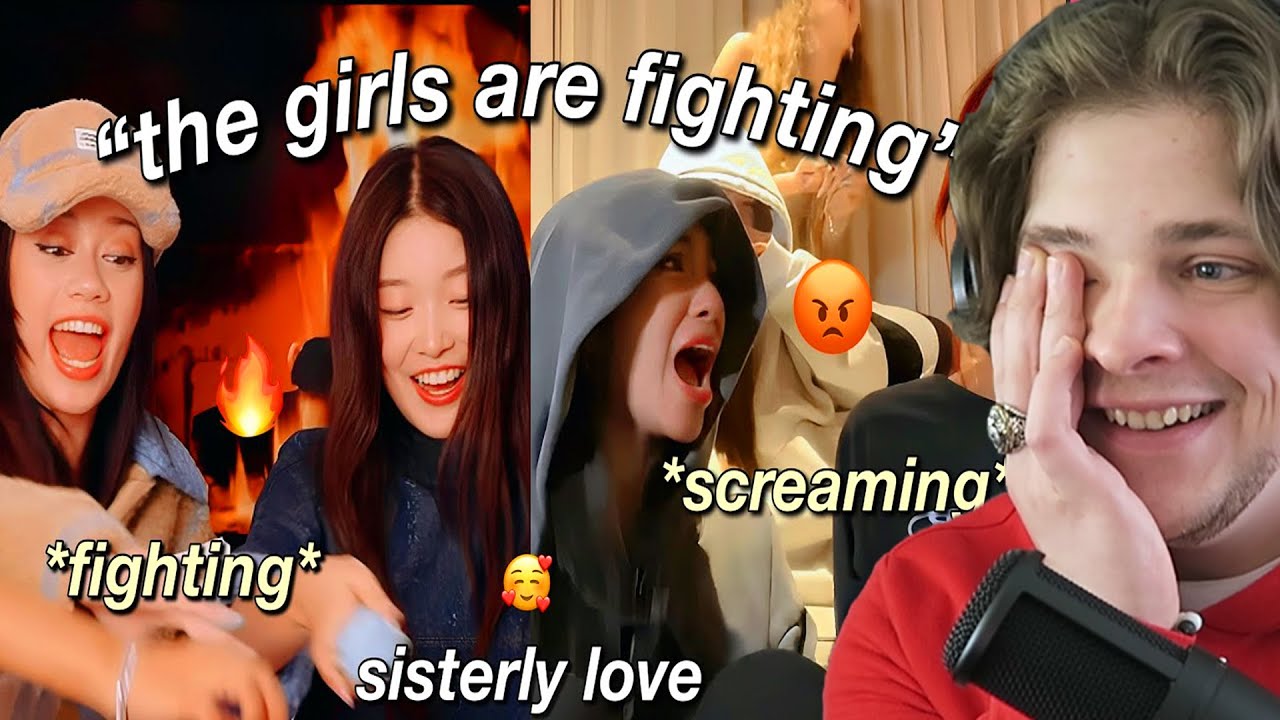 katseye behaving like real sisters (aka fighting 24/7)