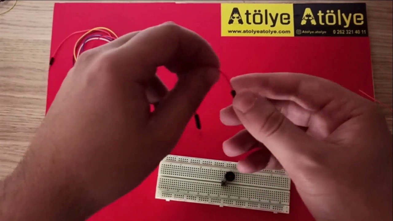 Board Üzerinde Buzzerlı Devre Kuralım.(Let's build circuit with buzzer on the board)