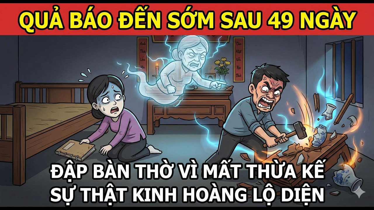 Cậy Có Cháu Đích Tôn Đòi Chia Tài Sản, Con Dâu Tái Mặt Khi Thấy Cuốn Sổ Dưới Gầm Giường