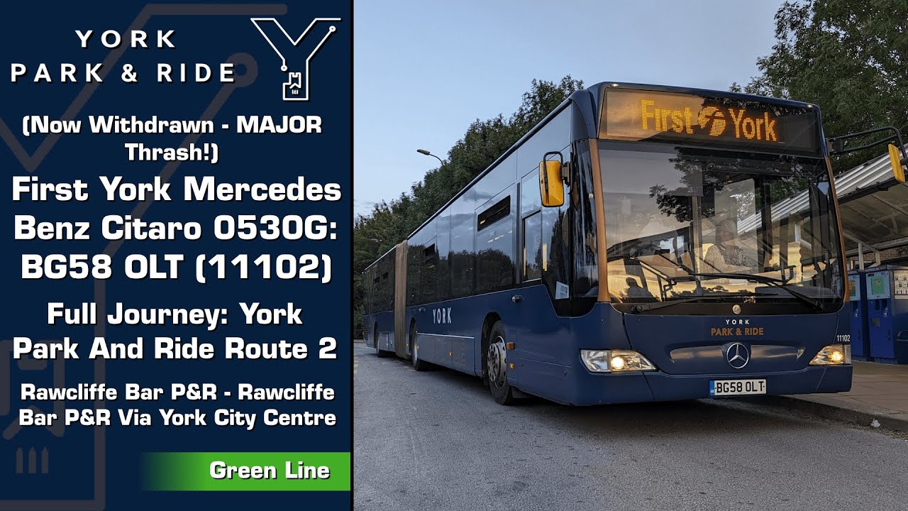 (Now Withdrawn - MAJOR Thrash!) First York Mercedes-Benz Citaro 0530G: BG58 OLT
