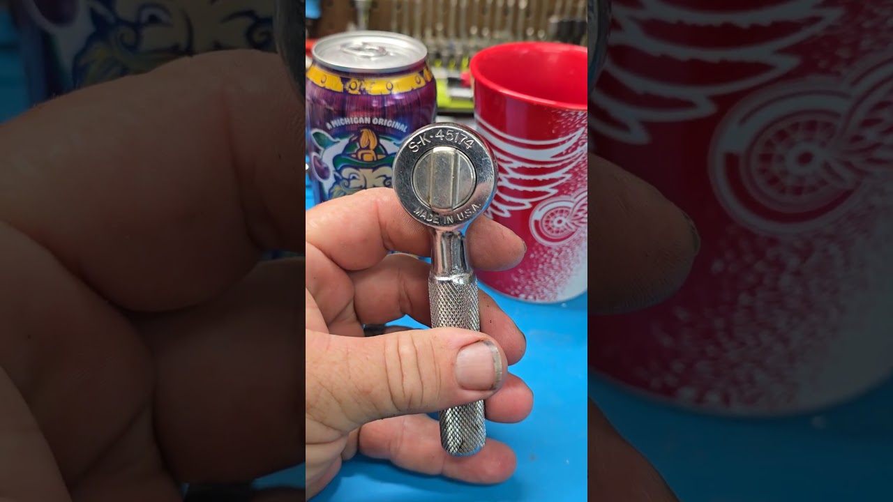 SK 45174 stubby 3/8 drive ratchet short, stout, and a workhorse 👍🍻