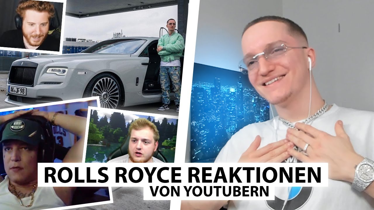 Justin reagiert auf Reaktionen zum Rolls Royce von Monte, Trymacs, Unge & co. | Reaktion