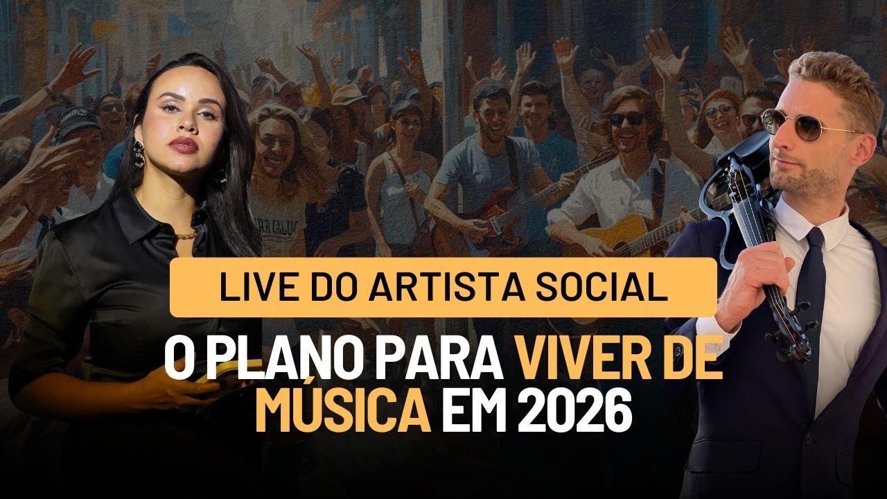 O plano para Viver de música em 2026