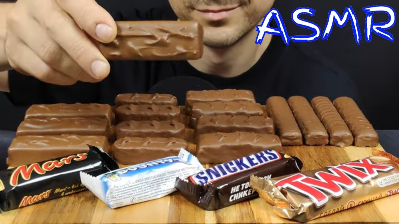 АСМР СНИКЕРС МАРС БАУНТИ ТВИКС | ASMR SNICKERS MARS BOUNTY TWIX | #SNICKERS #MARS #BOUNTY #TWIX