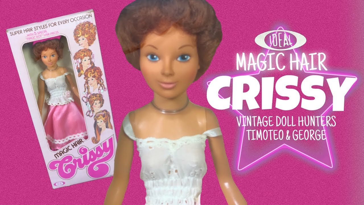 MAGIC HAIR CRISSY IDEAL TOYS 1977 VINTAGE DOLL REVIEW AND MORE