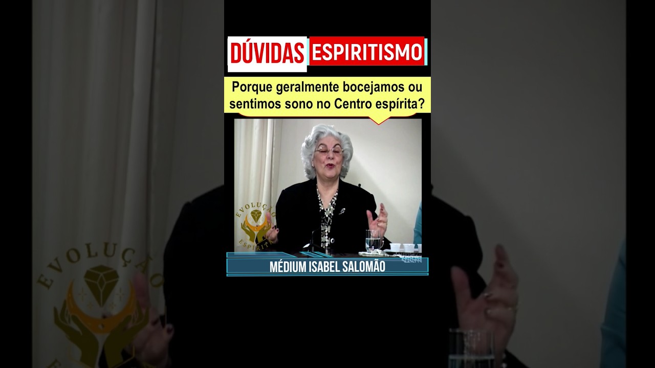 Porque bocejamos ou sentimos sono no Centro Esp&iacute;rita - #espiritismo #reencarnacao #mediunidade
