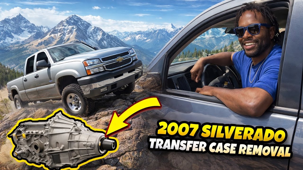Снятие раздаточной коробки Silverado 2005 года: Как снять раздаточную коробку (часть 2) #transfer...
