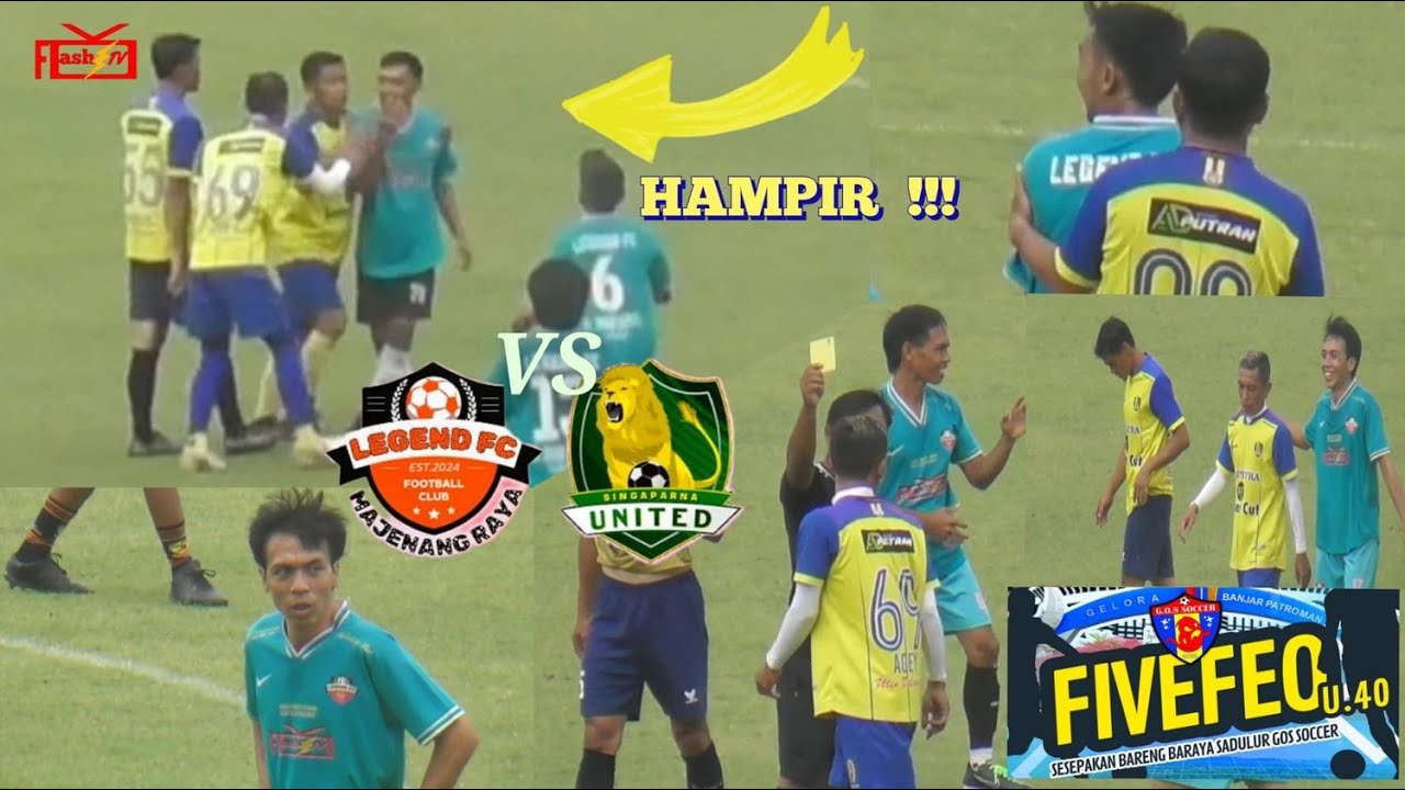 LEGEND MAJENANG VS SINGAPARNA TASIK 🔥FIVEO BARENG GOS SOCCER BANJAR 2025